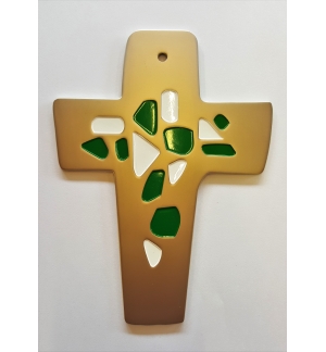 Croix à accrocher en métal