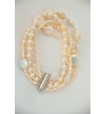 Bracelet - Nuée blanche