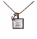 Collier - Ancrée dans l'amour 82 cm