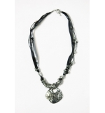 Collier - Oeil d'argent