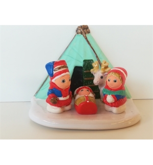 Crèche de Noël du Monde - Nativité Finlande