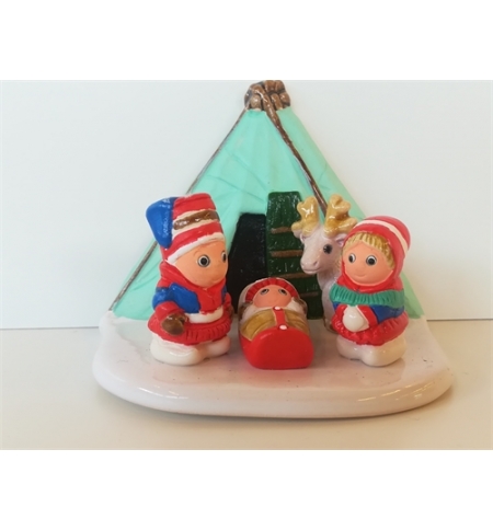 Crèche de Noël du Monde - Nativité Finlande