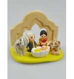 Crêche de Noel Inde