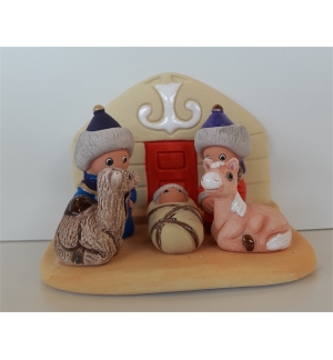 Personnage de Noel Mongole 