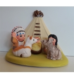 Crêche de Noel Apache