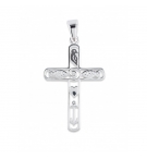 Pendentif croix et symboles