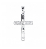 Pendentif croix et symboles