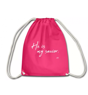 Sac de sport "He is my savior "