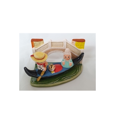 Crêche du monde - VENISE 7x9 cm