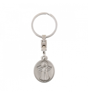 Porte-clé médaille "Ange"