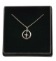 Collier « Croix dans un anneau » en argent