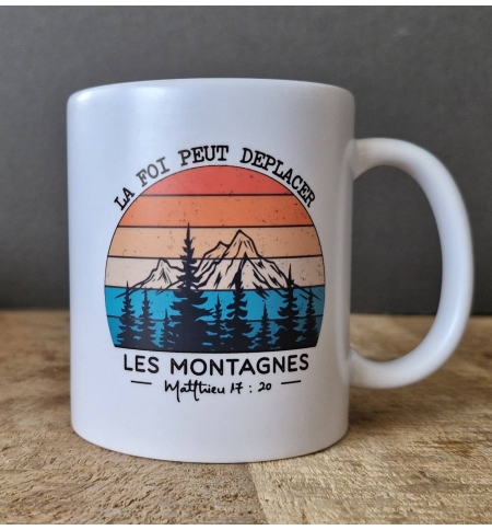 Tasse mate Matthieu 17 : 20
