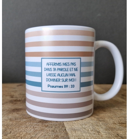 Tasse mate Psaumes 119 : 33