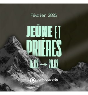 Clé USB semaine de jeûne et prière 2026 audio et vidéo