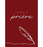 Journal de prière  (Spirales) Rouge cerise