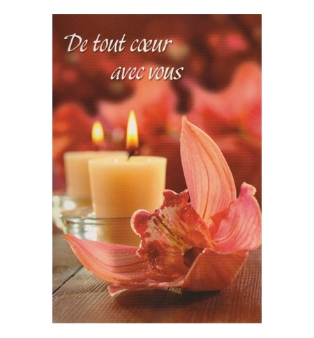 Carte Condoléances