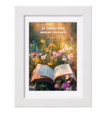 Mini-cadre déco - Je t'aime d'un amour éternel