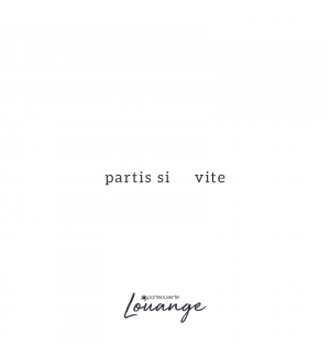 Partis si vite - Porte Ouverte Louange