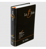 Bible Segond 21, gros caractères couverture souple noire en fibrocuir, tranche a