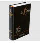 Bible Segond 21, gros caractères couverture souple noire en fibrocuir, tranche a