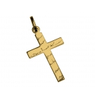 Croix - Ag 925‰ Plaqué Or 3μm (18x26mm)