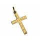 Croix - Ag 925‰ Plaqué Or 3μm (18x26mm)