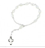 Bracelet - dizainier - perle nacre ovale