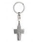 Porte-clef Croix/abre de Vie - métal (70x30mm)