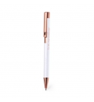 Stylo aluminium Aurore blanc