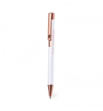 Stylo aluminium Aurore blanc