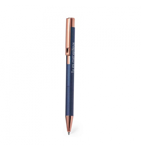 Stylo aluminium Aurore bleu