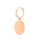 Porte-clé métal rose doré