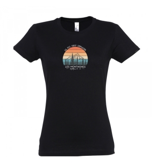 Tee-Shirt « La Foi » noir FEMME