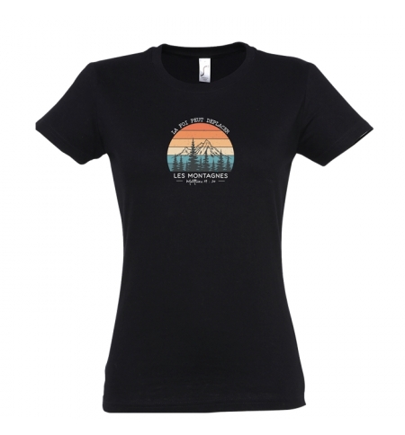 Tee-Shirt « La Foi » noir FEMME