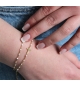 Bracelet - L'Indispensable Couleur Or/ blanc