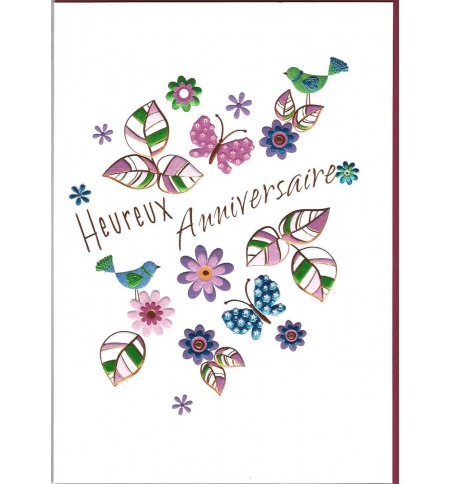 Carte "Anniversaire" 