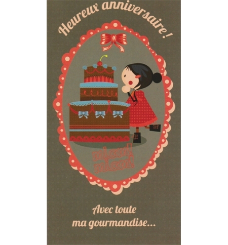 Carte Anniversaire