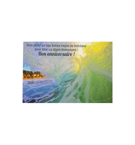 Carte Anniversaire