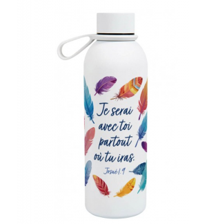 Bouteille isotherme collection "Je serai avec toi"