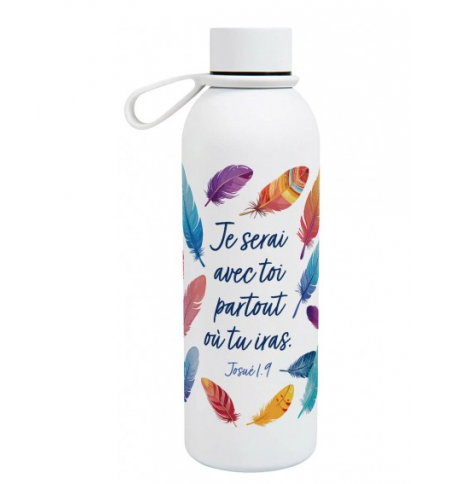 Bouteille isotherme collection "Je serai avec toi"