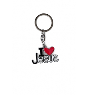 Porte-clés "I Love Jesus"