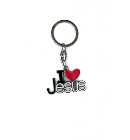 Porte-clés "I Love Jesus"