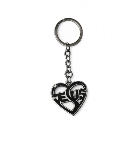 Porte-clés Coeur avec Jésus (Plusieurs couleurs disponibles)