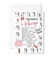 Carte Double Mariage Commandements de mariage coeurs rouges