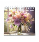 Calendrier Bouquet Petit Format à poser 2027