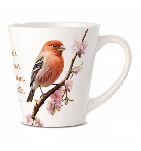 Mug oiseau "Les bontés du Seigneur"