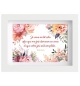 Mon cadre inspiration - Fleurs aquarelle