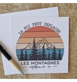 Carte Avec Verset Matthieu 17 : 20