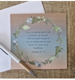 Carte Avec Verset Jérémie 29 : 11