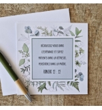 Carte Avec Verset Romains 12 : 12